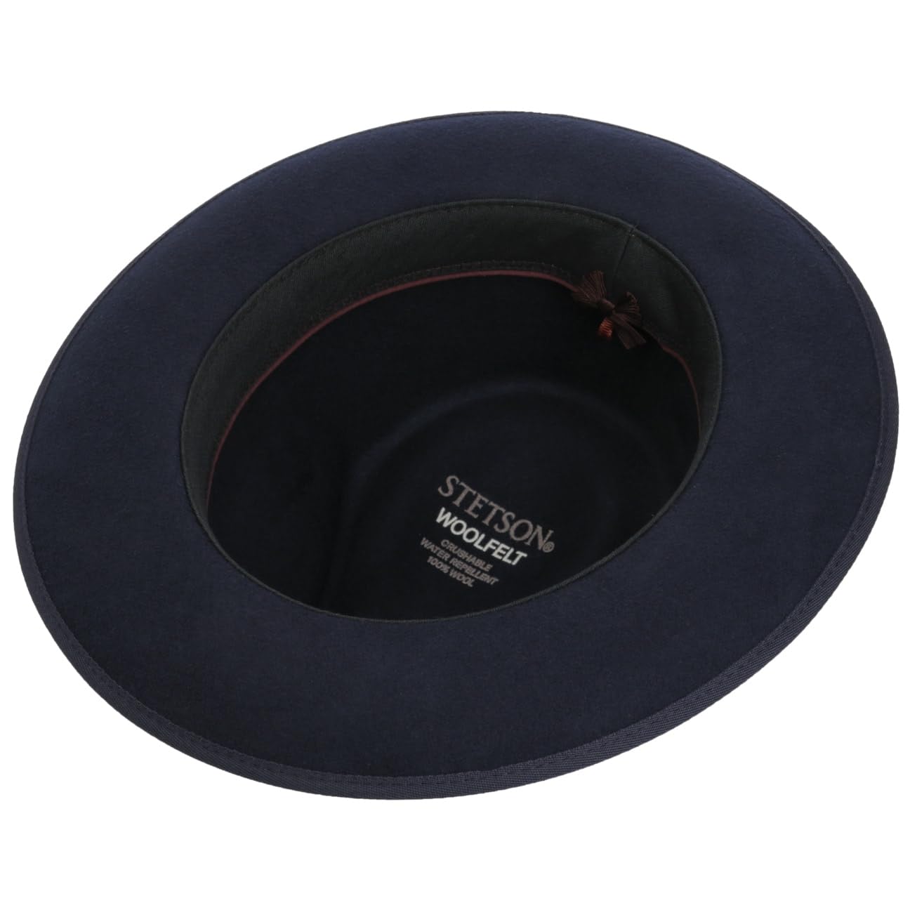Stetson Hulbert Fedora Wollfilz Bogart Hut Herren Herbst Winter