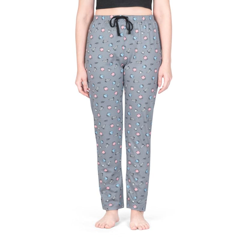 Image of Real Basics Women's Cotton Printed Pyjama Pack of 1