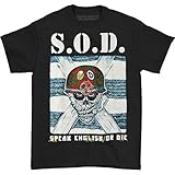 Greucy-darkS.O.D. Men's Speak English Or Die T-shirt Black, 1Black, XL