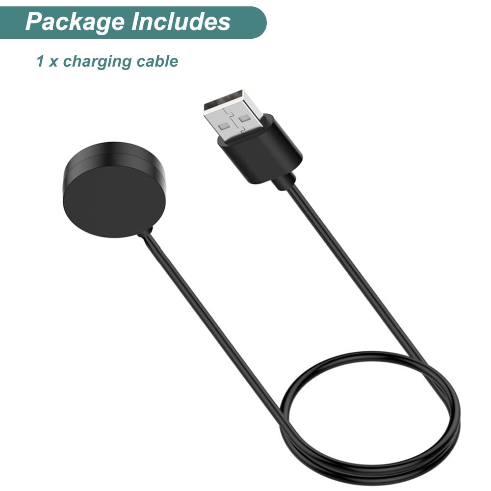 Kissmart Cargador para SUUNTO 9 Peak Pro/Vertical/Race/Race S/Ocean, estación de carga de reloj deportivo GPS con cable USB de 3.3 pies