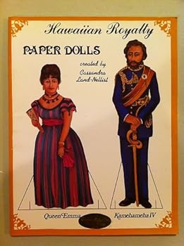 Paperback Hawaiian Royalty Paper Dolls: Created by Cassandra Land-Nellist Book
