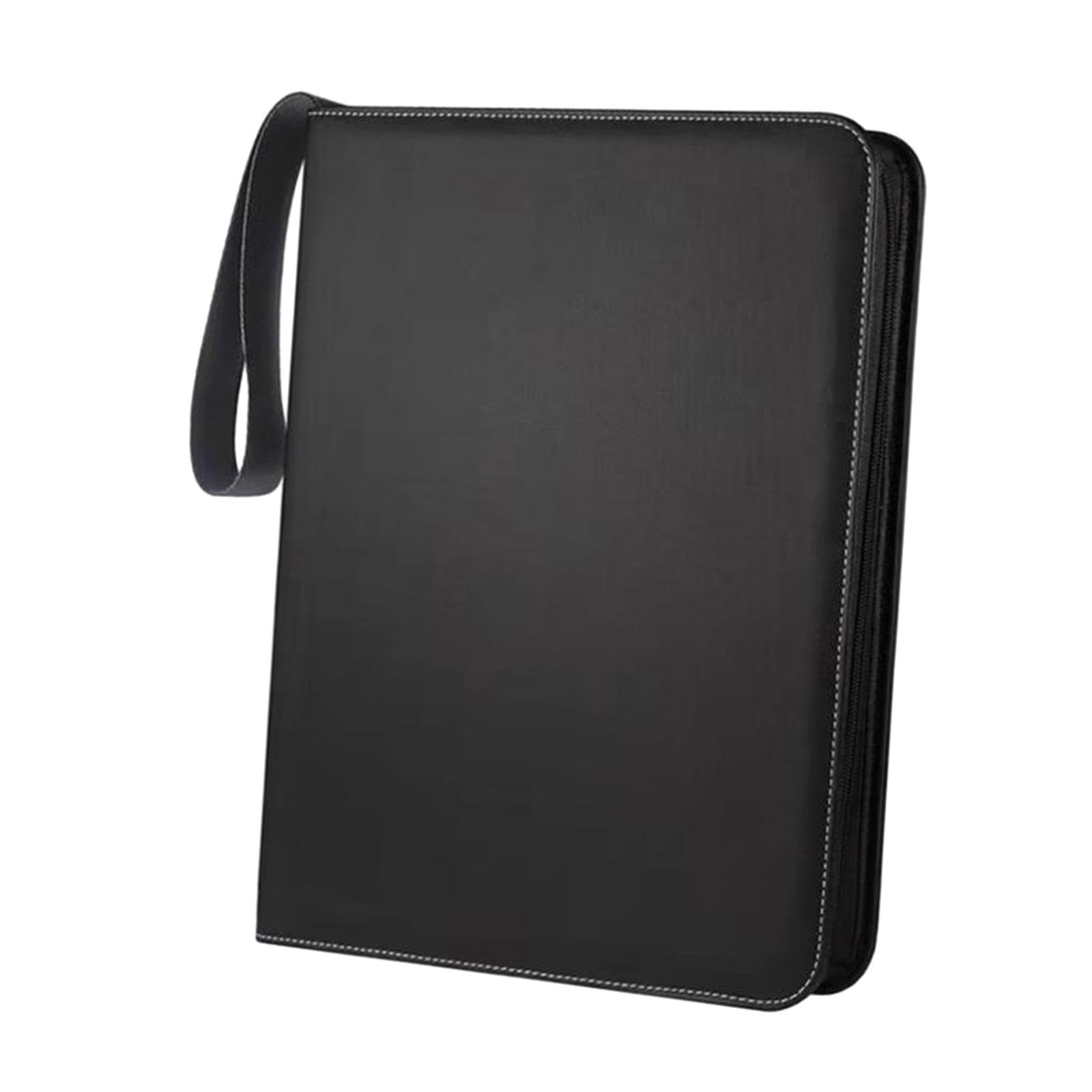 Sharplace Carpeta de 9 Bolsillos para Tarjetas Coleccionables, Carpeta de Colección de Tarjetas de Béisbol con 900 Bolsillos, Libro de Tarjetas Deportivas, Negro un