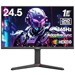 KOORUI – KOORUI 24.5 Zoll Monitor QHD 165Hz IPS 1ms AdaptiveSync VESA