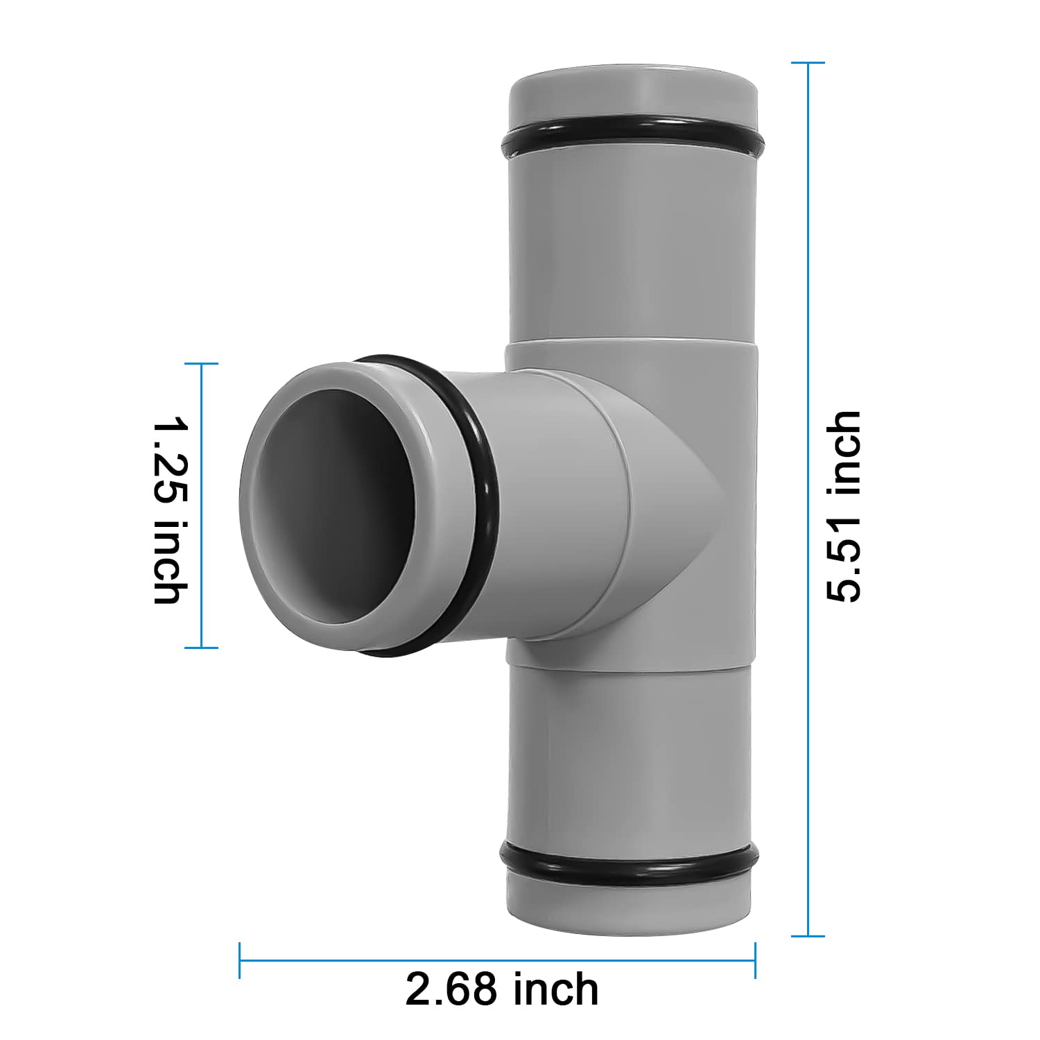 Grenzgaenger Felpa Connettori Per Tubi Flessibili 4mm - Dritti, In - Foto 5