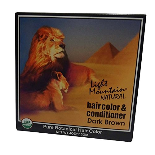 Light Mountain Color y Acondicionador Orgánico para Cabello 4 oz miniatura 1