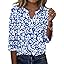 A-blue White Floral A-blue White Floral