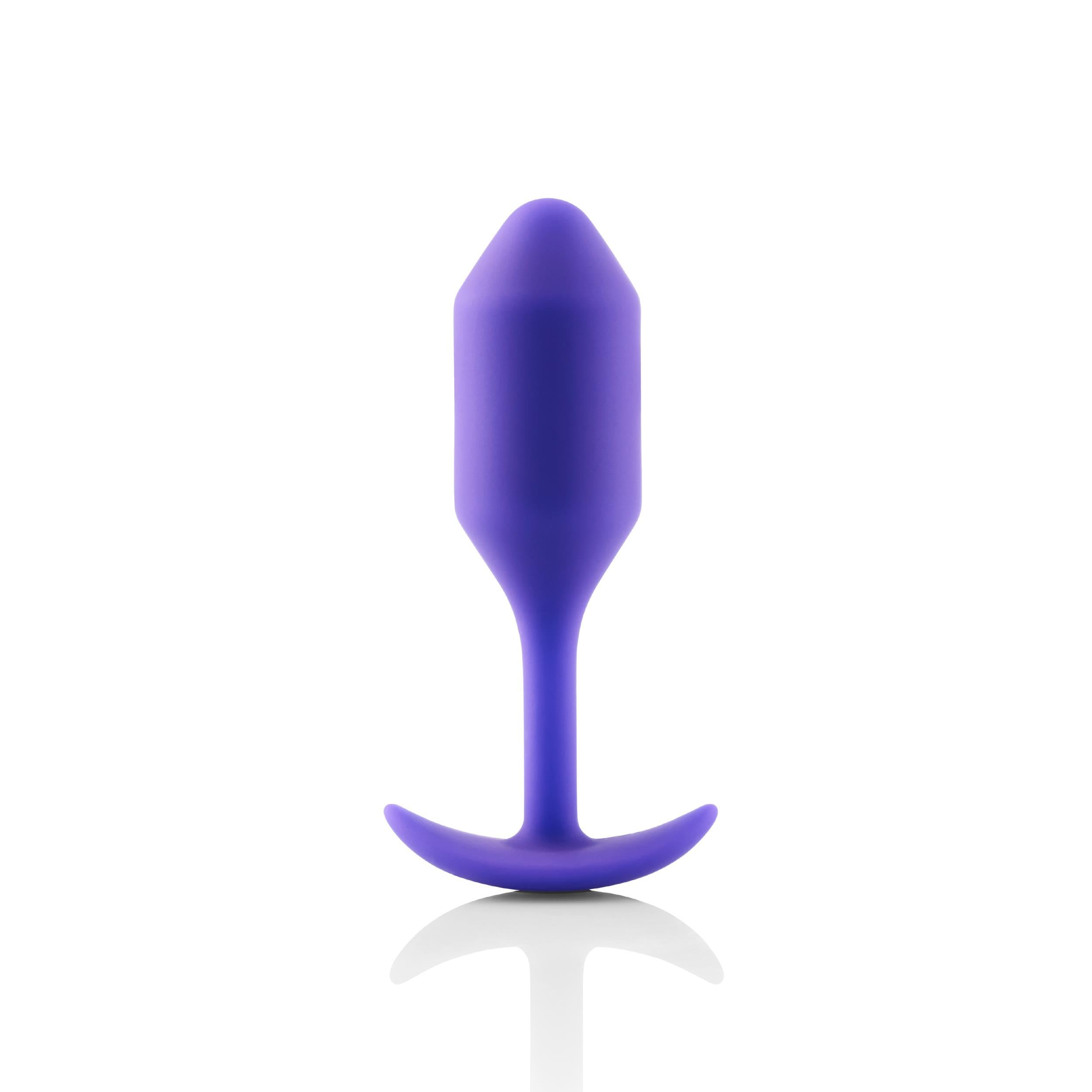 Amazon.com: b-Vibe Snug Plug 2, Weighted Silicone Butt Plug, Beginner Anal  Plugs