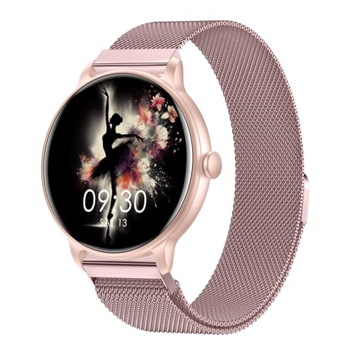 ZPPSNFIT Smart Watch, 1.43’’ AMOLED Smart Watches for Men Women (Answer/Make Call), Fitness Tracker with Heart Rate/Sleep Monitor, IP68 Waterproof Activity Tracker, Pedometer for Android iOS