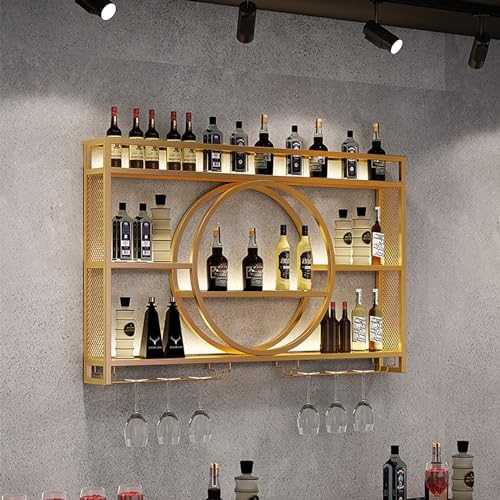 Casier à verres à vin mural anti-encombrement pour petits espaces