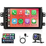 4️⃣【Bluetooth & FM/RDS Radio】Android Autoradio Fiat Sedici 2005-2014 mit Bluetooth, Eingebaute Bluetooth Funktion, unterstützt Freisprechen, Telefonbuch-Download, Bluetooth-Musikwiedergabe, sicherer beim Autofahren. FM-Radio hat 18 voreingestellte FM-Sender, Funkreichweite: UKW 87,5-108,0 MHz.das Kanäle vollautomatisch suchen kann. Sie können alle Ihre Lieblingssender speichern und jederzeit Nachrichten, Echtzeit-Verkehr, Musik und Programme anhören.