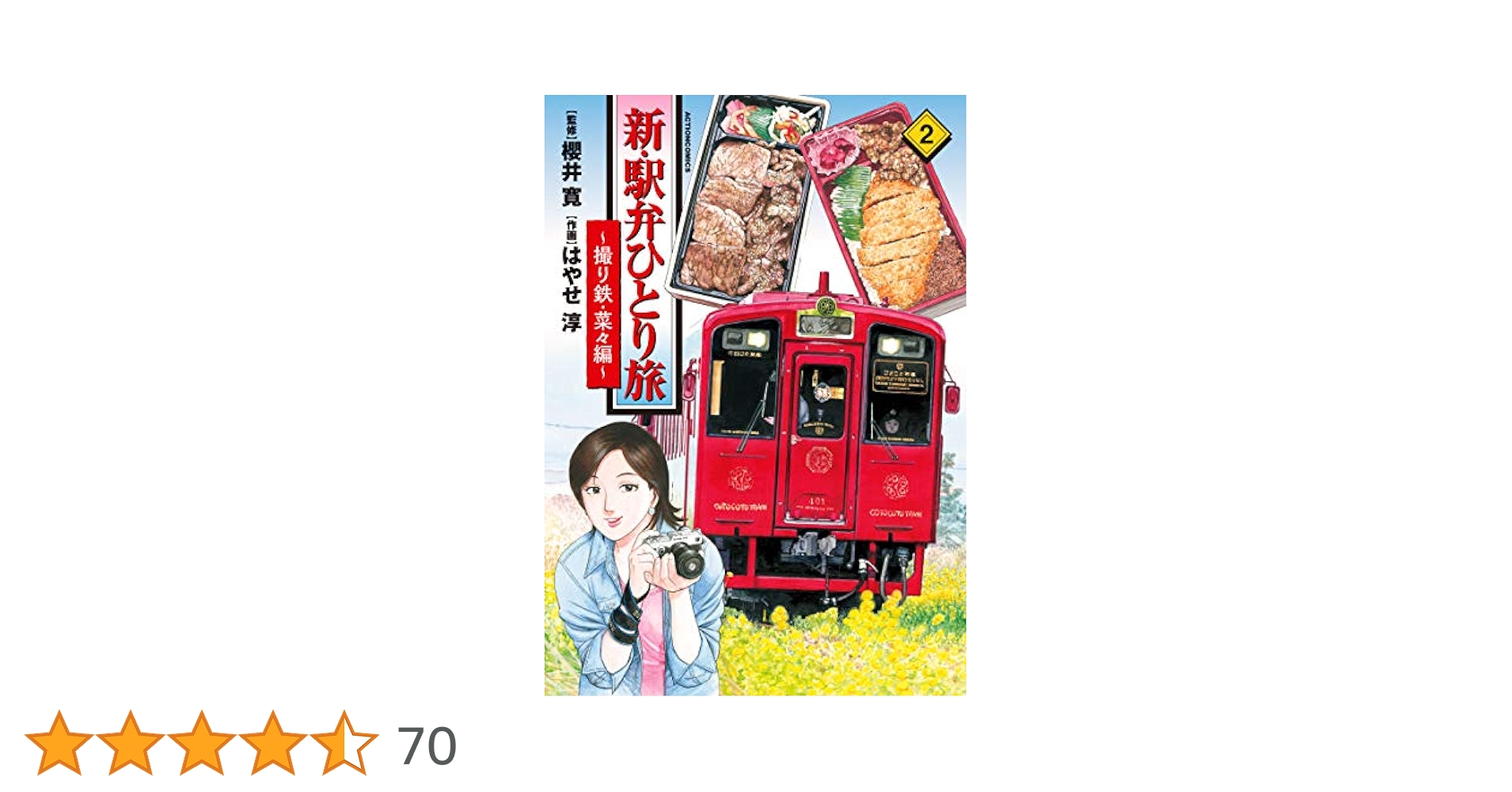 新・駅弁ひとり旅~撮り鉄・菜々編~(2) (アクションコミックス