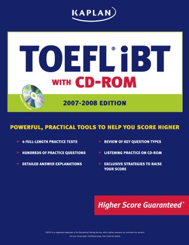 Preisvergleich Produktbild TOEFL iBT, 2007-2008 (Kaplan TOEFL IBT)