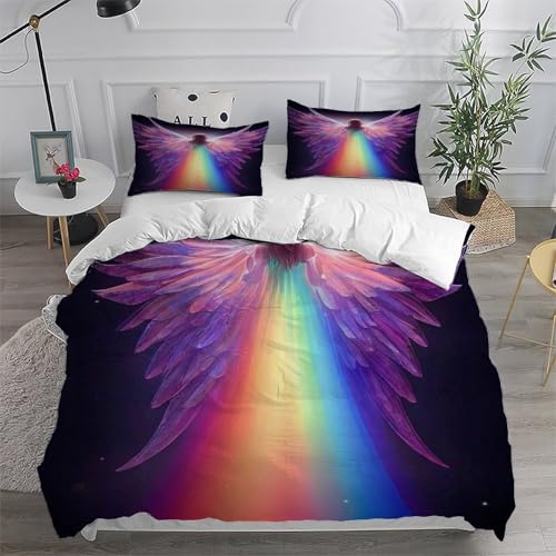 Parure de lit dieus de housses de couettes king en microfibre premium