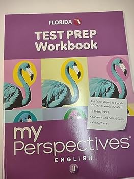 Paperback Florida Test Prep Workbook My perspectives English II Grade 10 Book
