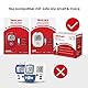 Blutzuckerteststreifen 200, sinocare Safe AQ Smart Blutzucker Teststreifen, Glukose Teststreifen (Nur Teststreifen, keine Lanzetten)