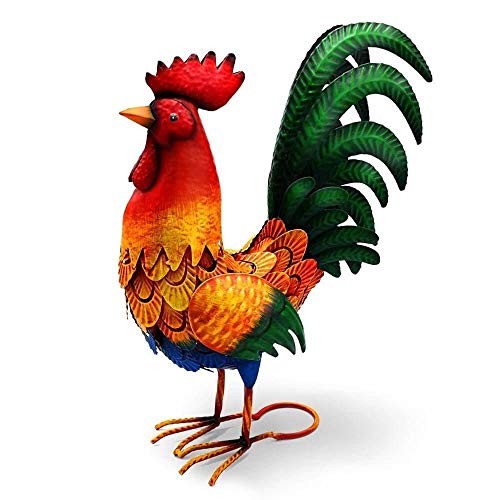 Coq deco jardin animaux