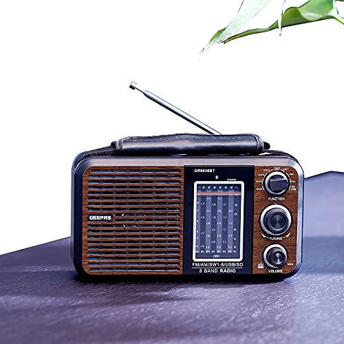 Image of Geepas GR6836 Rechargeable Radio Steel 18 /10