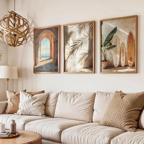 Impression sur toile paysage insulaire affiche moderne pour illuminer un salon sombre