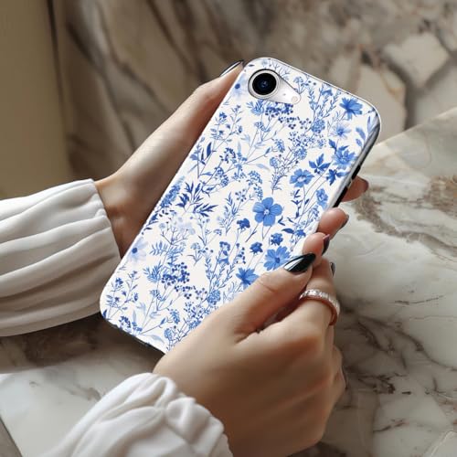 bemal for iPhone 16e Case, Cute Floral, Compatible with Magsafe - image 2