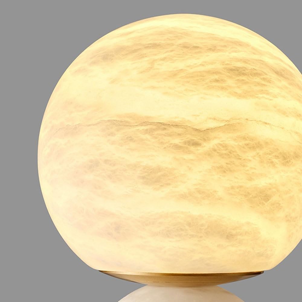 Czytać Kulista lampa biurkowa, dekoracja na biurko w sypialni