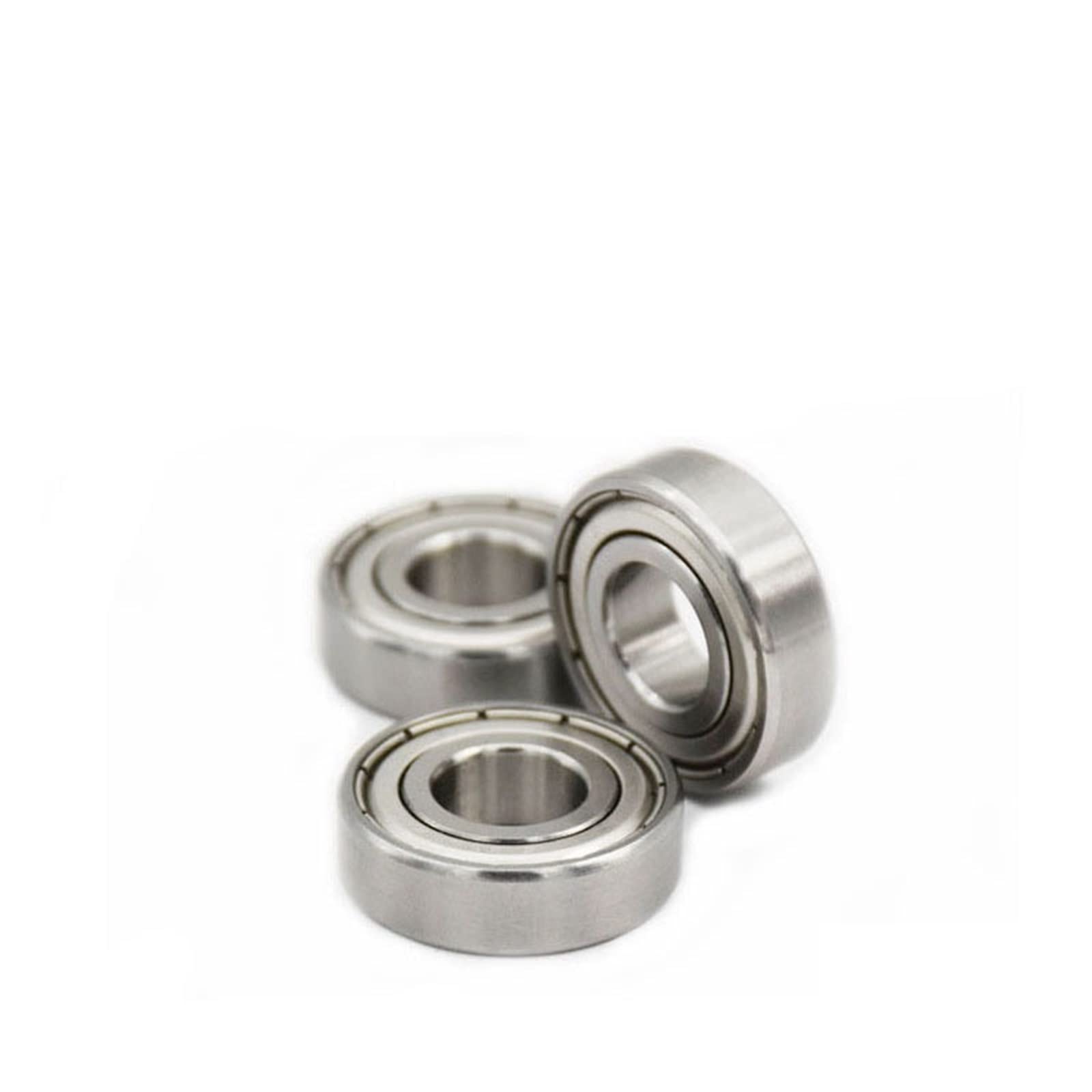 HYUJNAFZR 20pcs 604ZZ 604Z 604-2Z 604 ZZ 4x12x4mm Mini Miniature Metal Sealed Deep Groove Ball Bearing