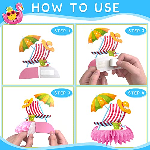 Cheereveal Lot De 8 Décorations De Table En Nid D'abeille