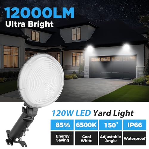 Lamgo MINIGCD 1PC 2 Pack Led Barn Light 100W, 10000Lm Dusk To Dawn Outdoor Lighting thumb #2