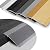 Stainless Steel Threshold Strip,Cover Strips, 36in Aluminum Threshold Reducer Floor Transition Strips for Doorway 2/5"-1 3/5" Skid Threshold Ramp Uneven Flooring Edge Cover Strips(Grey)