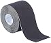 Produktbild newgen medicals Reha-Power-Tape: Kinesiologie-Tape aus Baumwollgewebe, 5 cm x 5 m, schwarz (Kinesiologie-Klebe-Verband-Rolle)