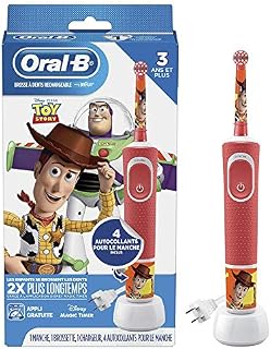 Oral-B Kids Electric Toothbrush featuring Disney Pixar Toy Story, for Kids 3+