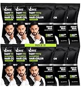 VCare Super Eazzy Hair Colour Shampoo for Women and Men 20ml | Only 5 Minute Root Hair Dye Colori...