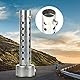 Motorrad Auspuffschalldämpfer, Universal Motorrad Auspuffdose DB Killer Schalldämpfer-schalldämpfereinsatz Schallwandeinsatz Silber motorrad durchmesser(42mm)