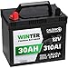 Produktbild Winter Premium Rasentraktor Batterie 12V 30Ah 310A/EN (Plus Pol Links) 53034 Aufsitzmäher Rasenmäher