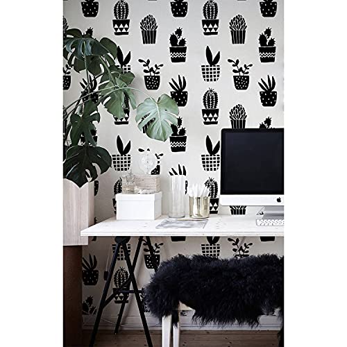 Papier peint meuble chambre salon cuisine Coloray 250x250cm cactus