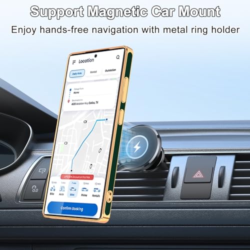Coque Galaxy S25 Ultra support magnétique pour trajets en voiture