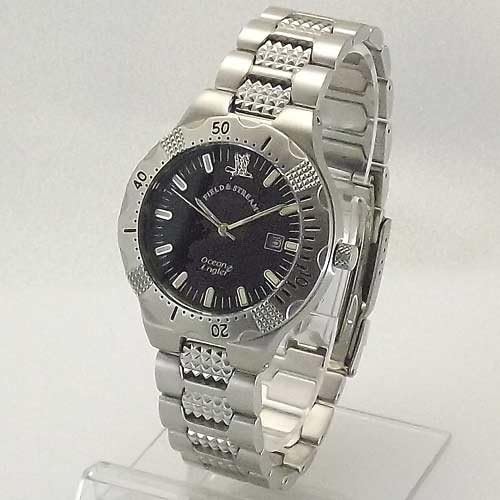 FIELD & STREAM Men's Ocean Angler Stainless Steel Watch