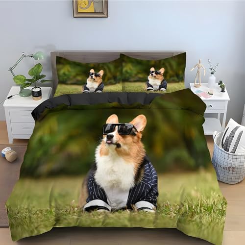Housse de couette corgi 240x260 résolvez le manque de douceur de vos draps