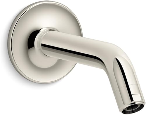 Miniatura 11 de KOHLER 933-CP Purist - Brazo de ducha y brida, accesorios de cabezal de ducha, conexión 1/2 - 14 NPT, se adapta a cualquier cabezal de ducha KOHLER