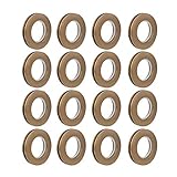 WCIC 16PCS Curtain Grommets Curtain Eyelet Rings Round Plastic Rings Inner Diameter 1-9/16 inch DIY...