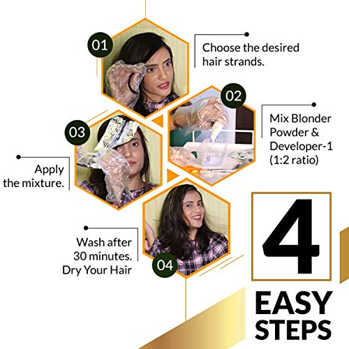 Image of Streax Ultralights Highlighting Kit - 60g (Pack of 3) (Vibrant Red)