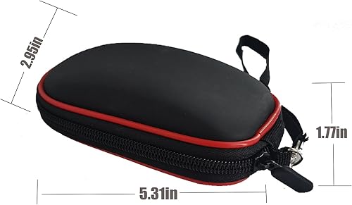 Miniatura 9 de elec Space Mini mouse inalámbrico pequeño para niños, lindo ratón óptico con forma de mariquita animal con 1 organizador de cable de color