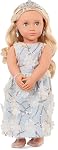 Our Generation 18-Inch Chocolate Maker Doll Coco, Posable Baker Doll, Dolls | Includes outfit pieces, baking accessories, 12 pretend heart chocolates, and scented stickers for pretend play, 18, 3+ Years