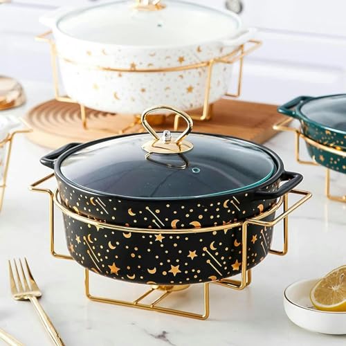 Réchaud céramique vert pour banquets mariages et fêtes