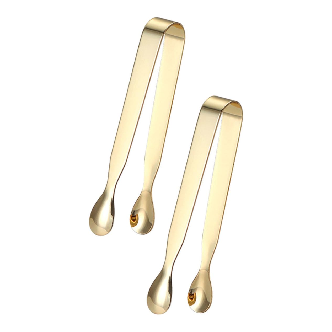 Alipis 430 Stainless Steel Gold Plated Tea Clip Ice Cube Clips for Sugar Cubes for Tea Party