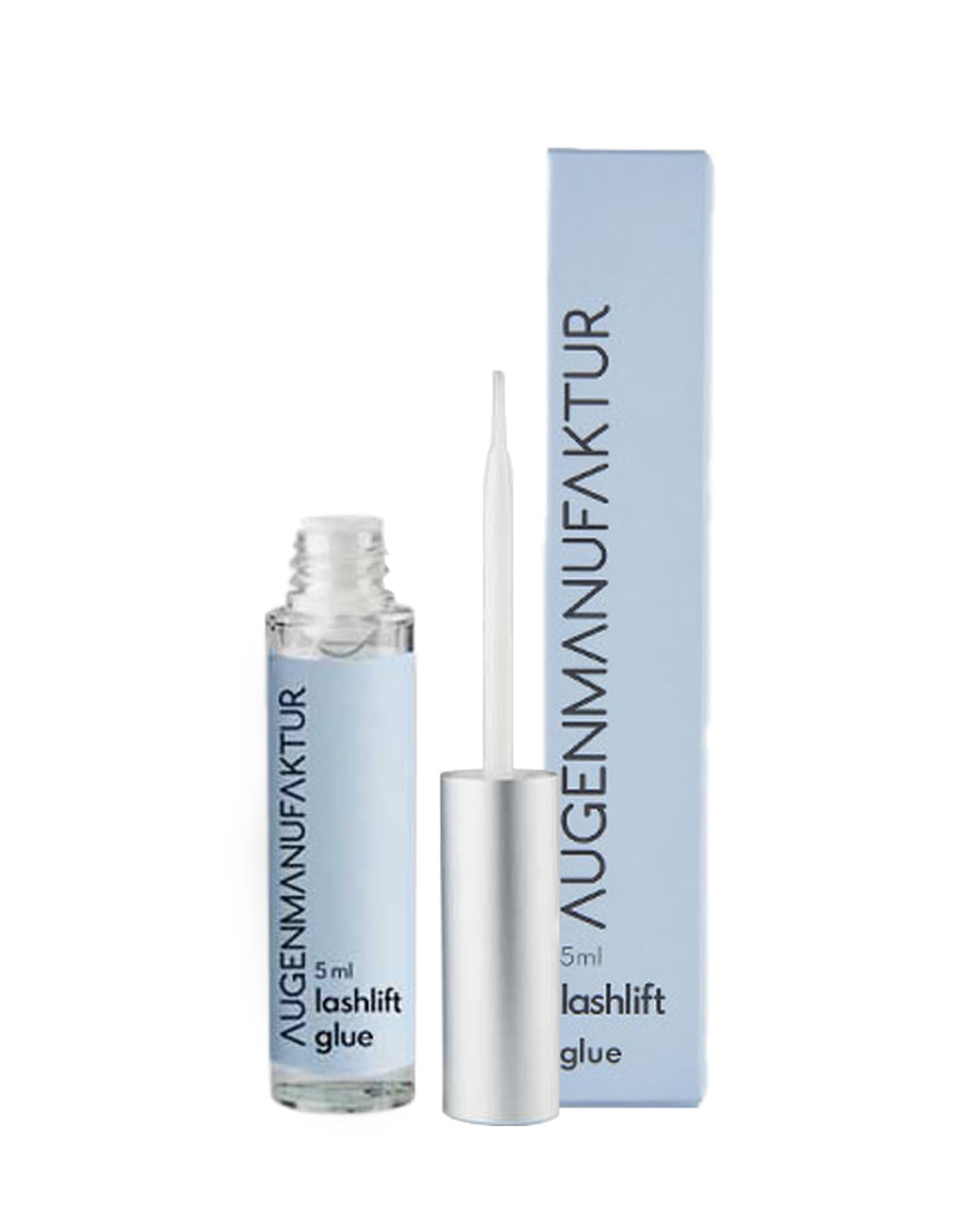 Augenmanufaktur Lashlift Kleber 5 ml - Professioneller Halt - Kleber für Wimpernlifting - Wasserlöslich & Elastisch - Vegan & Tierversuchsfrei