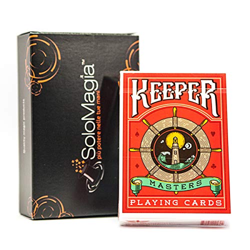 Keeper Deck (Marked) - Red by Ellusionist - Kartenspiele - Zaubertricks und Magie