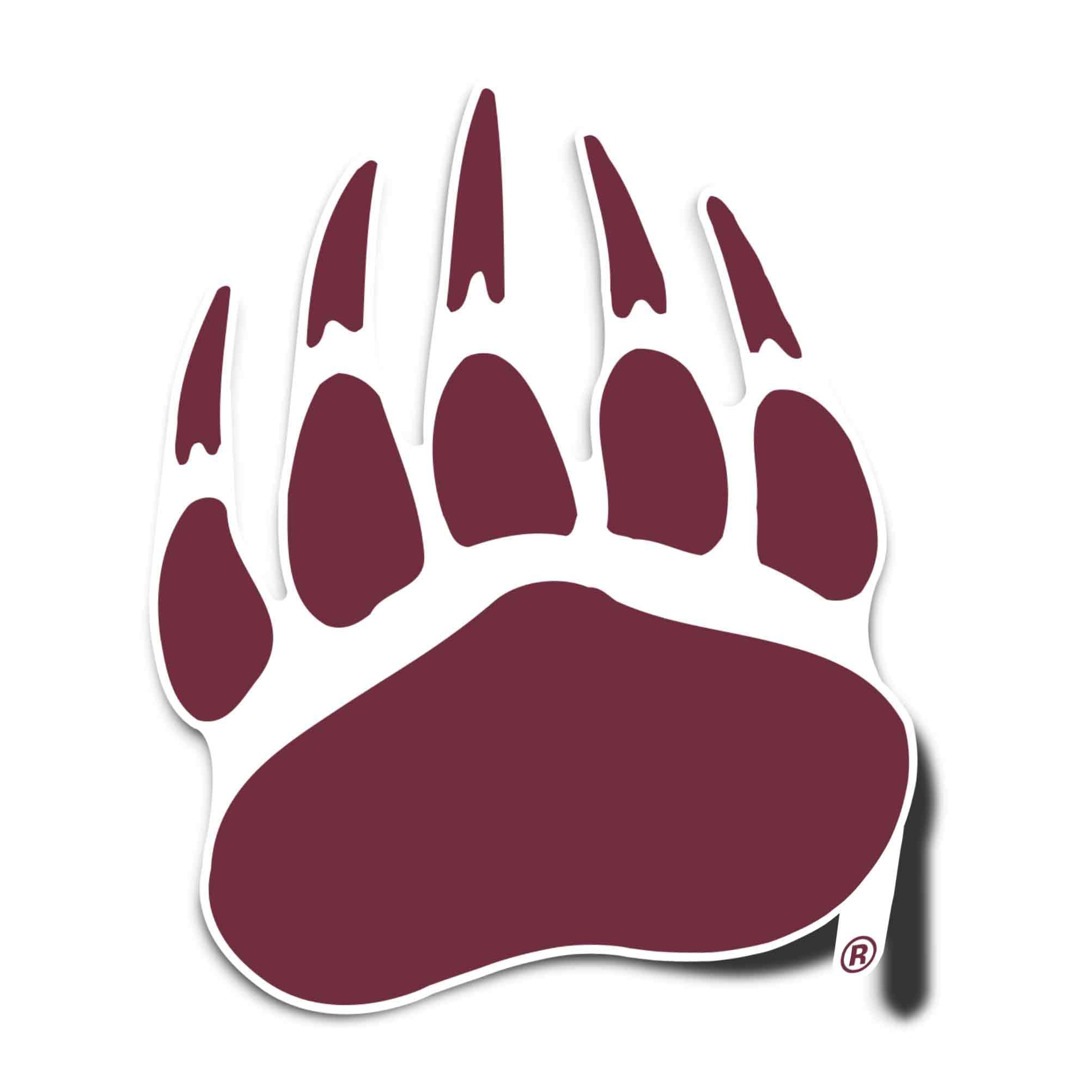 Sticker bouteille eau et ordinateur portable Montana Grizzlies NCAA