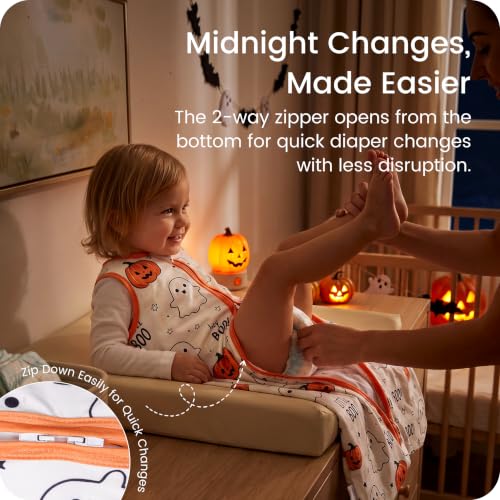 Image of Toddler Sleep Sacks 2T-3T-4T, 0.5 TOG Light Summer Wearable Blankets, Extra Long XL Sleeping Bags, 2 Pack
