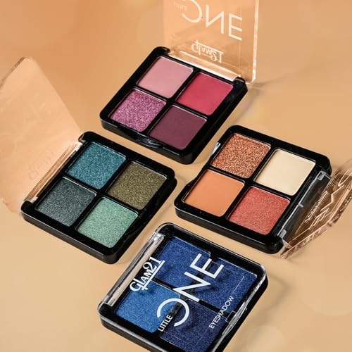 Image of Glam21 Little One 4-in-1 Eyeshadow Palette | Ultra pigmented, Easy to blend | Long Lasting Eye Make Up Kit |Firework-03