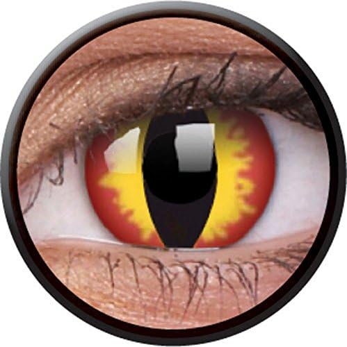 Crazy Lens Daily Conatct Lens - 2 Units (Dragon Eyes)